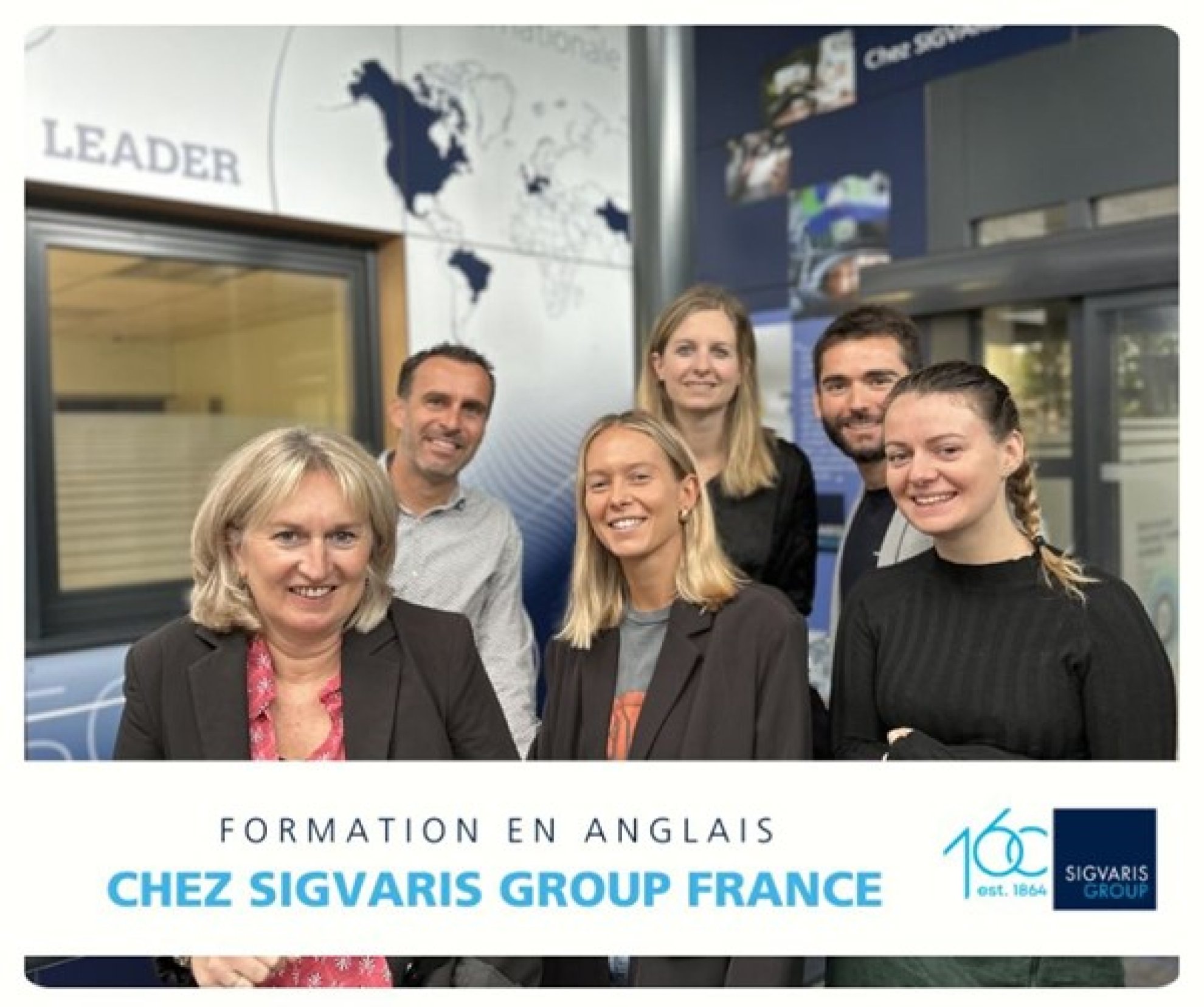 Ateliers thématiques en anglais chez SIGVARIS